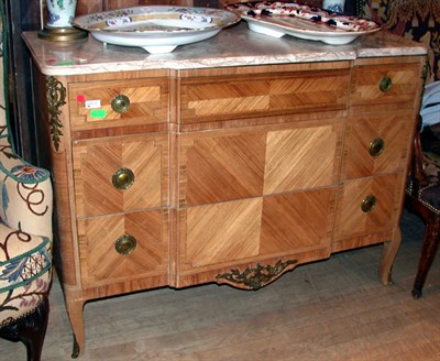 Lot 252 - Louis XV Style Gilt-Bronze Mounted Marble Top...