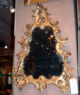 Lot 377 - Rococo Style Gilt-Wood Mirror