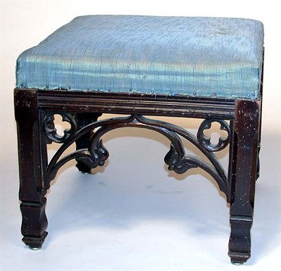 Lot 306A - George III Style Mahogany Stool