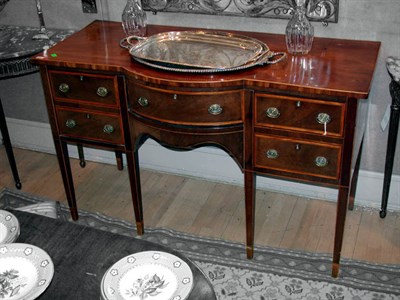Lot 387 - George III Style Mahogany Sideboard