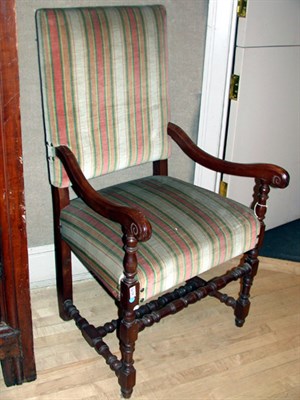 Lot 134 - Pair of Continental Baroque Style Walnut High...