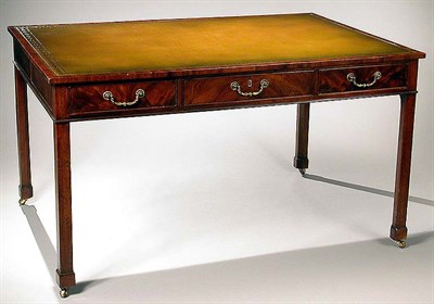 Lot 647 - George III Mahogany Writing Table 18th Century...