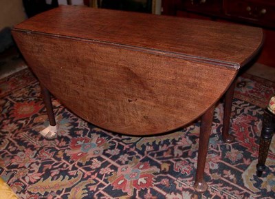 Lot 405 - George III Mahogany Drop-Leaf Table 18th...