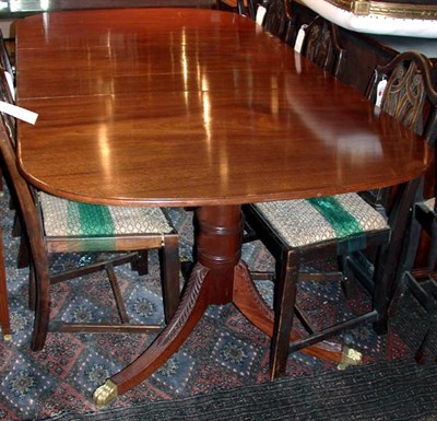 Lot 384 - George III Style Mahogany Double-Pedestal...