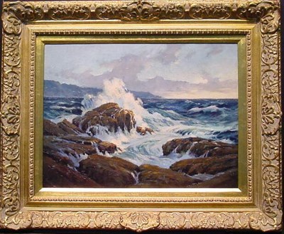 Lot 27 - Attributed to Frederick Judd Waugh CRASHING...