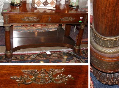 Lot 499 - Empire Rosewood Console