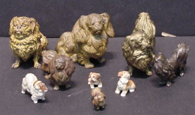 Lot 13 - Miscellaneous Group of Nine Viennese Bronzes....
