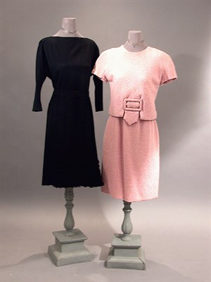 Lot 532 - Two Balmain Late Day Dresses French, mid 1960s...