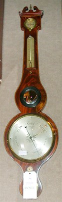 Lot 525 - Georgian Style Mahogany Barometer