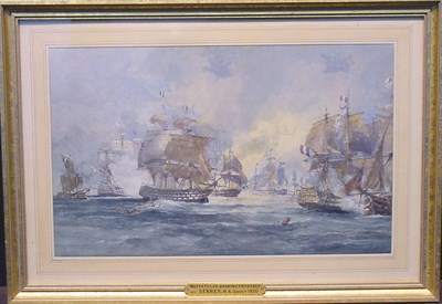 Lot 15 - British School 19th Century THE BATTLE OF...