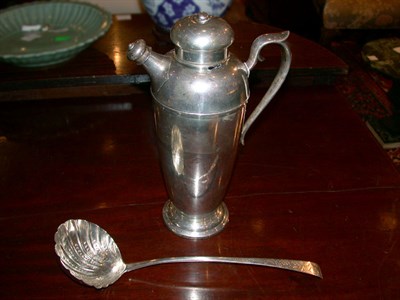 Lot 424 - Sterling Silver Pitcher Together with an Irish...