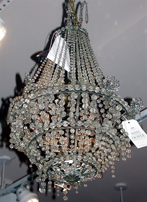 Lot 600 - Continental Neoclassical Style Metal and Cut...