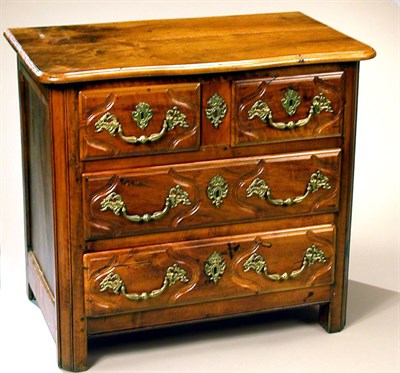 Lot 354 - Provincial Louis XV Walnut Commode 18th...