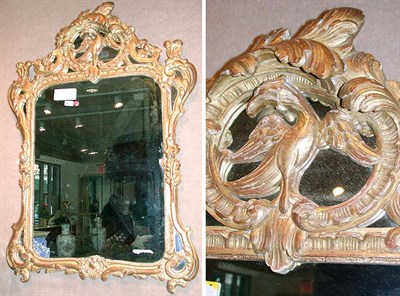 Lot 612 - Louis XVI Style Gilt-Wood Mirror
