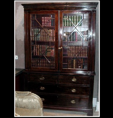 Lot 529 - George III Mahogany Bookcase