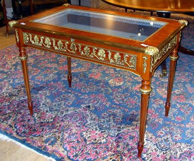 Lot 247 - Louis XVI Style Bronze Mounted Mahogany...