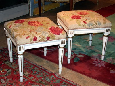 Lot 373 - Pair of Continental Neoclassical Style Parcel...