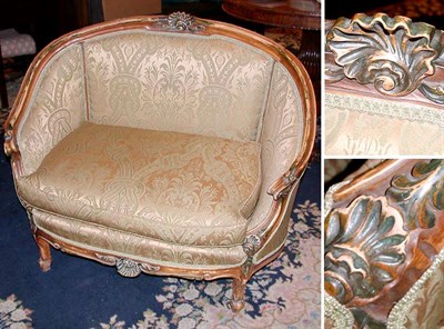 Lot 412 - Louis XVI Style Upholstered Canape