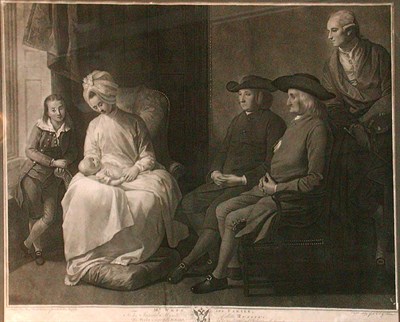Lot 83 - After Benjamin West MR. WEST AND FAMILY...