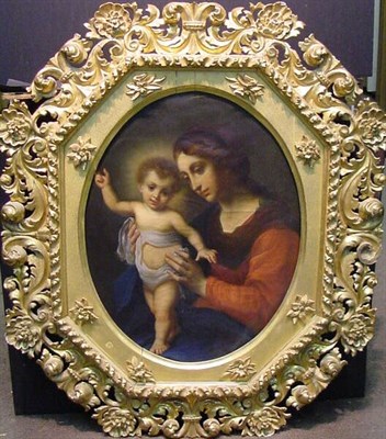 Lot 97 - After Carlo Dolci MADONNA AND CHILD Oil on...