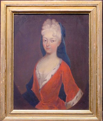 Lot 152 - Danish School 18th Century PORTRAIT OF A LADY...