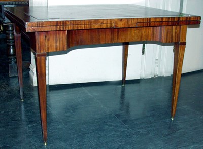 Lot 106 - Dutch Neoclassical Mahogany Extension Table