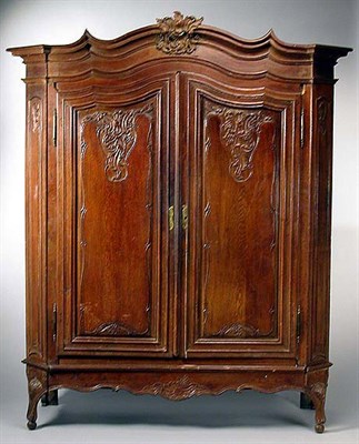 Lot 157 - North German Rococo Oak Schrank 18th Century...