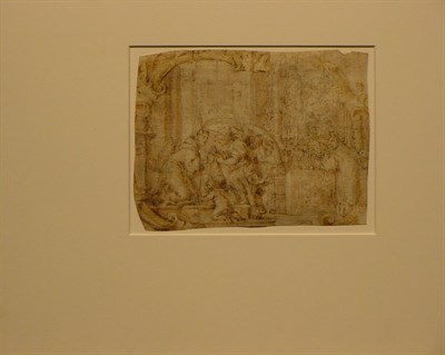 Lot 11 - Spanish School Late 16th Century VISION OF A...