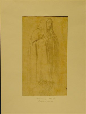 Lot 64 - French School 17th Cenutry STANDING WOMAN...