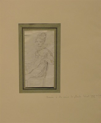 Lot 58 - French School 19th Century PORTRAIT OF A...