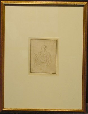 Lot 15 - Italian School Early 18th century SAINT AGATTA...