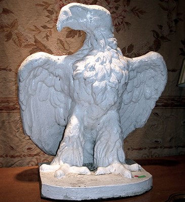Lot 196 - Federal Style Stone Eagle