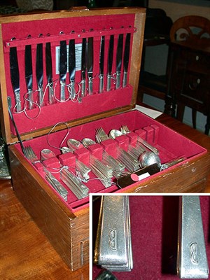 Lot 447 - International Sterling Silver Flatware Service...