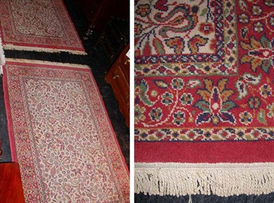 Lot 655 - Four Machine Made Rugs Approximately 10 feet 8...