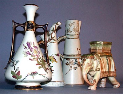Lot 436 - Group of Royal Worcester Porcelain Articles...