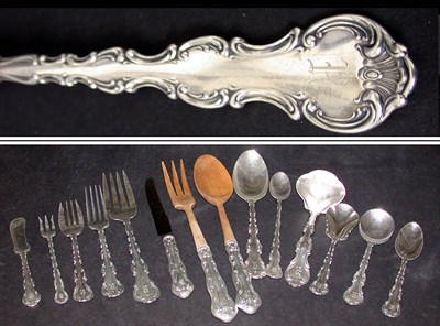 Lot 454 - Gorham Sterling Silver Flatware Service In the...