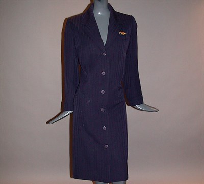 Lot 607 - Yves Saint Laurent Rive Gauche Coat Dress...