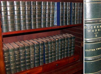 Lot 335 - [BINDINGS] DICKENS, CHARLES Works 34 vols. 8vo,...