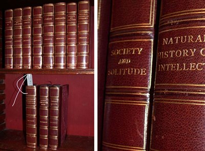 Lot 336 - [BINDINGS] EMERSON, RALPH WALDO Works 10 vols....
