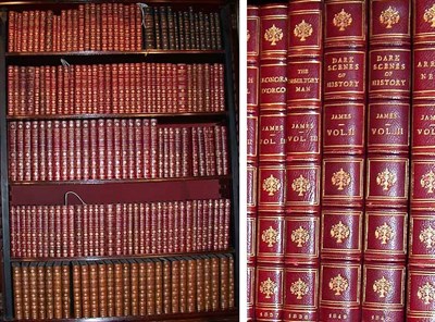 Lot 339 - [BINDINGS] JAMES, G.P.R. Works [Assembled set}...
