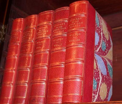 Lot 352 - [BINDINGS] WILSON, WOODROW The History of the...