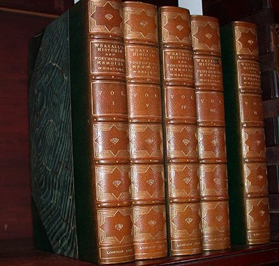 Lot 353 - [BINDINGS] WRAXALL, NATHANIEL Memoirs 5 vols....