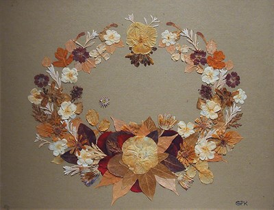 Lot 890 - Grace Kelly Two Wildflower Collages Monaco,...