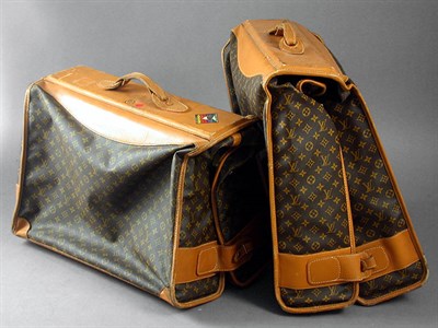 Lot 932 - Two Louis Vuitton Folding Garment Bags French,...