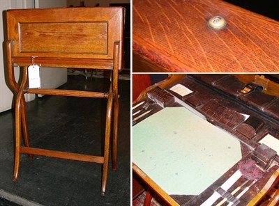Lot 262 - Victorian Mahogany Traveling Desk