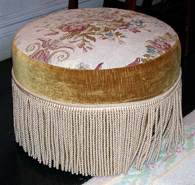 Lot 131 - Aubusson Upholstered Stool