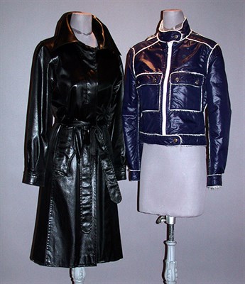 Lot 552 - Courreges Jacket and Other Coat French, late...