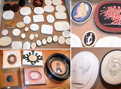 Lot 590 - Miscellaneous Group of Intaglios 19th Century;...