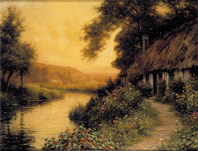 Lot 102 - Louis Aston Knight 1873-1948 SUMMER GARDEN...