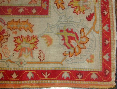 Lot 663 - Oushak Carpet West Anatolia, first quarter of...